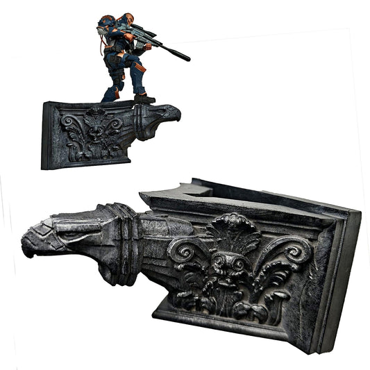 .Wall-Mount Gargoyle Stand