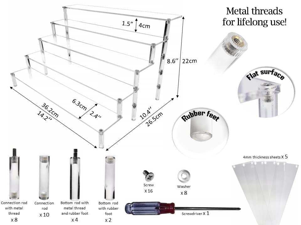 Stadium Riser Height Chart Premium Stadium Riser – IronWing Collectables